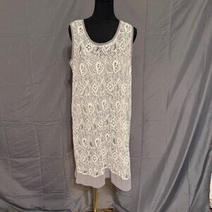 SIMPLY VERA VERA WANG Lace Dress Size L
